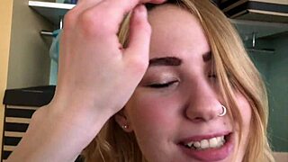 Bella Murr and Gina Gerson riding wild at home. Skinny teen secrets unfold!