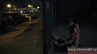 Bound teen in glasses gets extreme bondage handjob from husband