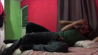 Wealthy gay couple's passionate encounter and amateur gay masturbation