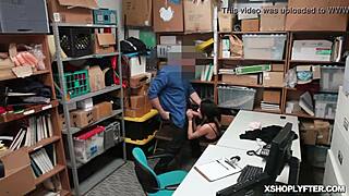 Lp Officer Isabella Nice Handles Big Cock At Shop