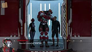 Amazing Erotic Game with Big Tits in Through Spacetime 51