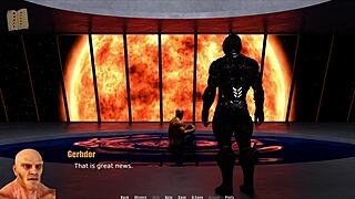 Amazing Erotic Game with Big Tits in Through Spacetime 51