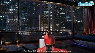 Hey Kelsi Monroe, rock that Elastigirl cosplay on Sybian!