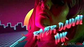 Evilyn Tattoos Ivan While Fucking River Dawn With Toys