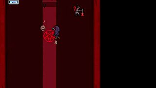 Wow, this babe with silver hair is having sex in anime cosplay! What a hentai game!