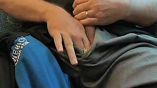 Mycock4u2see Enjoys Jerking And Cumming On The Train