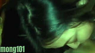 Steamy homemade video of Asian amateur getting a wild ride and facial