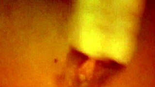 Aroused seductress finds it impossible to hold back and indulges in self-pleasure, reaching climax