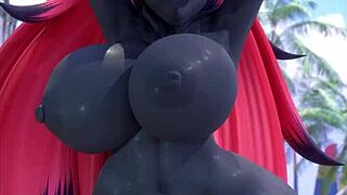 Detailed Compilation of Dividebyzer0's Furry Yiff Animations in 3D Cartoon Style