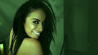 Teen in Stockings Sucks Monster Cock with Pure Desire