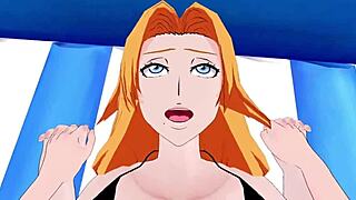 i'm so excited for sui-feng and rangiku's intense sex in bleach hentai