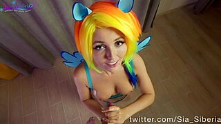 Mlp Rainbow Dash Shines in Oil & Joi Session