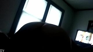 mel sucks black cock deep and hard