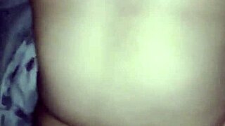 Blonde cousin bent over for anal doggystyle