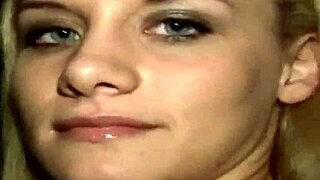 super-hot blonde leah dives deep and loves every moment