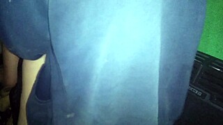 Pulled her thong aside and fucked her on the kitchen couch. 😏