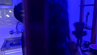 Delicious grandma at the bar with bartender Hisak