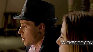 Pretty Babe Takes Throbbing Cock In Tight Pussy