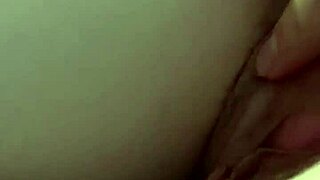 A homemade video of an amateur couple engaging in pussyfucking and creampie