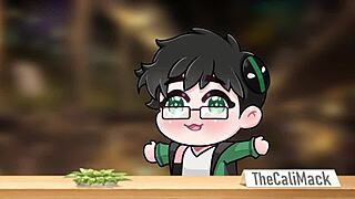 Virgin tries his first sloppy bdsm sex with muscular bodybuilder in gay anime manhwa 😏