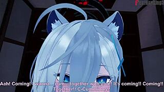 Sunaookami Shiroko Performs Blowjob And Cowgirl In Blue Archive Full Movie