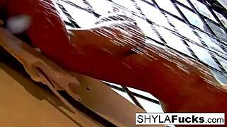 A Rare Erotic Solo Performance by Sexy Shyla Stylez in Stunning Display