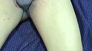 Myanmar gay homemade hot wax play