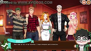 Pent up yoshinori seduces muscular scoutmaster in anime game