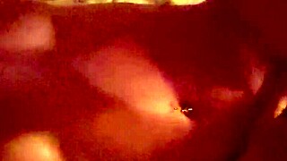 Big tits wife gets fucked hard in the sauna, creampie and handjob in dirty pov homemade action