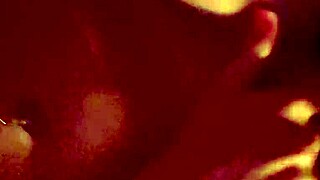 Big tits wife gets fucked hard in the sauna, creampie and handjob in dirty pov homemade action