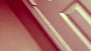 Amateur snow bunny engages in intense fucking with big black cock in the restroom.