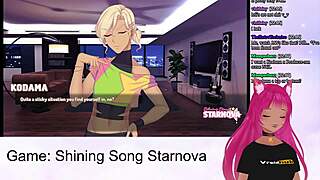 vtuber lewdneko playin shining song starnova mariya route part 1