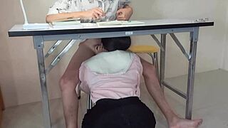 My dream girl gives me a mind-blowing blowjob