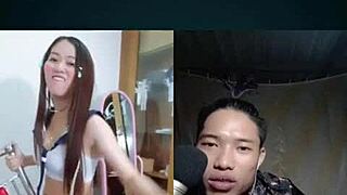 Vietnamese girl bent over, doggystyle pounding 😍