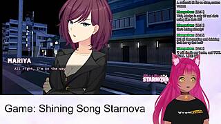 vtuber lewdneko playin shining song starnova mariya route part 1