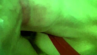 Watch wife give wet blowjob with cum on tits