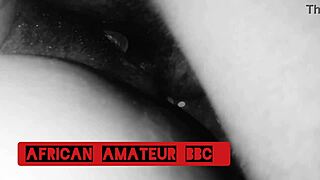 African Amateur BBC In Missionary Position