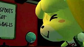 ISABELLE GETS HER VAGINA IN ANIMAL CROSSING NEW LEAF