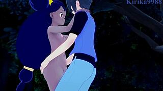 iris and erika, you two are so intense in this pokemon hentai creampie sex scene