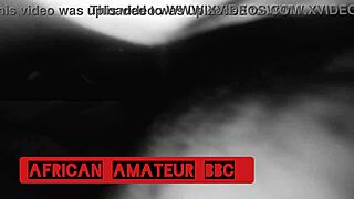 African Amateur BBC In Missionary Position