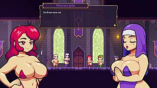 Experience the seductive power of the Scarlet maiden in this hentai game