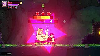 Experience the seductive power of the Scarlet maiden in this hentai game