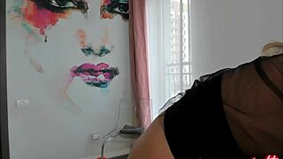 Blonde Milf In Sexy Lingerie Shows Off Her Big Tits And Boobs In Closeup