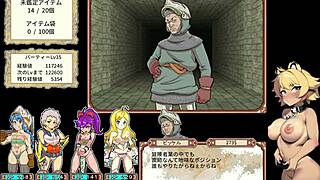 Intense Hentai Game with Bitches in Dungeon