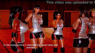 Wow, 3D Street Fighter Chun Li in action on the streets!