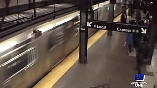 Big Tits Brunette Masturbating In Hot Evening Session