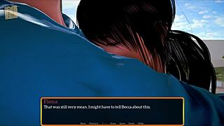 exploring my new stepfamily in this fun game