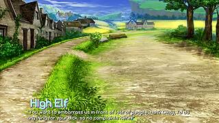 i'm fucking three pregnant monster chicks in this hentai game episode.