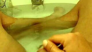 Intense Bath Masturbation Session For Amateurs