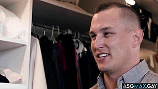 brock kniles and his gay in-law devin franco having sneaky sex in closet 😏